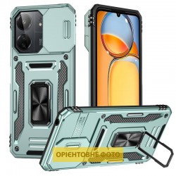 Ударостійкий чохол Camshield Army Ring для Xiaomi Redmi 15C (EU)  Зелений / Light Green - 00000083634_2