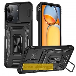 Ударостійкий чохол Camshield Army Ring для Xiaomi Redmi 15C (EU)  Чорний / Black - 00000083634_6