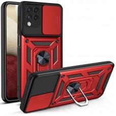 Ударостійкий чохол Camshield Serge Ring для Samsung Galaxy M53 5G  Червоний - 00000054666_4