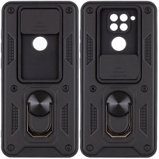 Ударостійкий чохол Camshield Serge Ring для Xiaomi Redmi Note 9 / Redmi 10X  Чорний - 00000047749_1