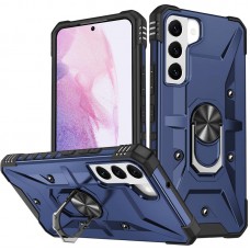 Ударостійкий чохол Pathfinder Ring для Samsung Galaxy S21 FE  Синій / Navy - 00000066231_4