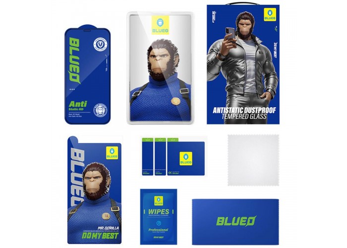 Захисне 2.5D скло Blueo Full Cover HD для Apple iPhone 11 Pro / X / XS (5.8