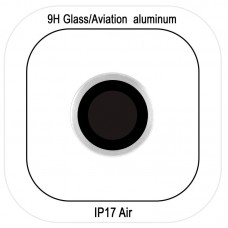 Захисне скло Metal Classic на камеру (у упак.) для Apple iPhone 17 Air (6.5")  Срібний / Silver - 00000080472_2