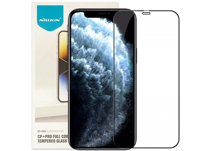 Захисне скло Nillkin (CP+PRO) для Apple iPhone 12 Pro Max (6.7