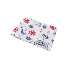 Підковдра Iris Home ранфорс - Anchor синій 145x210