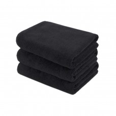 Рушник Lotus Home - Hotel Basic чорний 30x30 (16/1) 400 г/м²