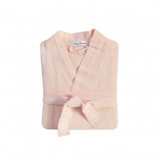 Халат-кімоно з льону Lotus Home - Madrida пудровий L/XL
