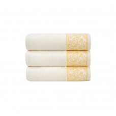 Рушник Maisonette - Damask Bamboo жовтий 50x100