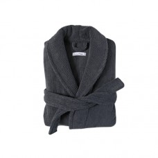 Халат Lotus Home - Bold New Microcotton antrasit махровий (M)