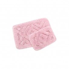 Набір килимків Irya - Barnes pink рожевий 60x90+40x60