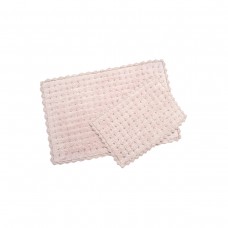 Набір килимків Irya - Garnet pembe рожевий 55x85+35x55