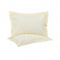 Наволочки сатин Lotus Home - Dakota Modern масляно-жовтий 50x70+5 (2 од)