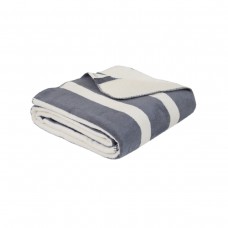 Плед Lotus Home - Infinity Stripe сірий 200x220