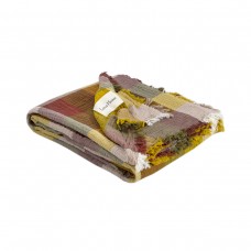 Покривало Lotus Home - Lucca muslin гірчичний 240x260