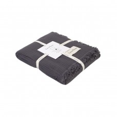 Покривало Lotus Home - Napa muslin anthracite 200x220