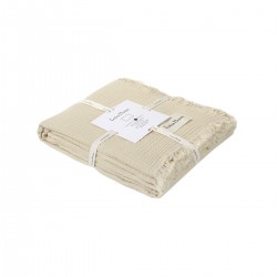 Покривало Lotus Home - Napa muslin beige 200x220