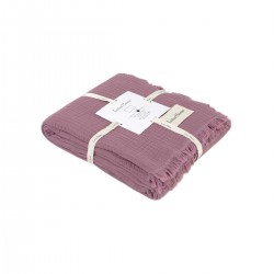Покривало Lotus Home - Napa muslin lilac 200x220