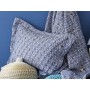 Покривало з наволочкою Karaca Home - Ruben 2019-2 lacivert 160x220