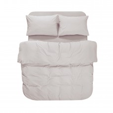 Постільна білизна Lotus Home Washed cotton - Kansas бежевий євро