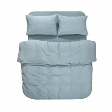 Постільна білизна Lotus Home Washed cotton - Kansas блакитний євро