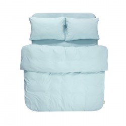 Постільна білизна Lotus Home Washed cotton - Kansas ментоловий євро