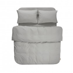 Постільна білизна Lotus Home Washed cotton - Kansas сірий євро
