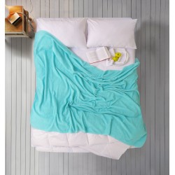 Простирадло Iris Home махрове - Aruba blue 190x220