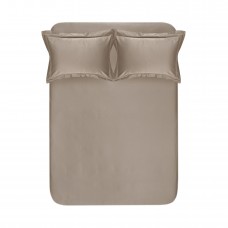 Простирадло з наволочками 300ТС Lotus Home - Carolina бежевий 180x240+50x70 (2)