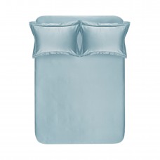 Простирадло з наволочками 300ТС Lotus Home - Carolina блакитний 180x240+50x70 (2)