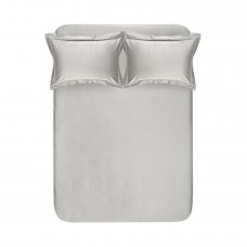 Простирадло з наволочками 300ТС Lotus Home - Carolina сірий 180x240+50x70 (2)