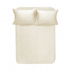 Простирадло з наволочками сатин Lotus Home - Dakota Modern масляний 240x260+50x70 (2)
