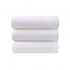 Рушник махровий Lotus Home - Total soft white білий 50x90 (20/2) 500 г/м²