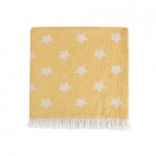 Полотенце Lotus Home Pestemal - Star 90*160 saffron желтый (svt-2000022322188)