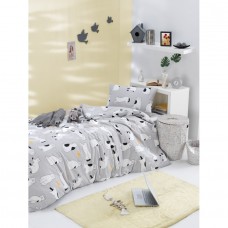 Постельное белье Lotus Home Perfect Ranforce - Meow полуторный (svt-2000022267205)
