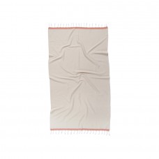 Рушник Barine Pestemal - Basak 95x165 Beige-Orange бежевий-помаранчевий
