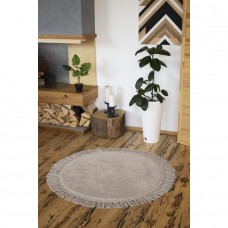 Коврик Irya - Lora k.gri (light brown) кофе 90*90 (2000022200493)