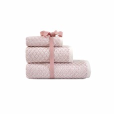 Набір рушників Irya - Jena pembe рожевий 33x33+50x90+70x140