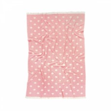 Плед-накидка Barine - Stars Throw pembe рожевий 130x170
