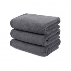 Рушник Lotus Home Готель Premium - Microcotton Antrasit 90x150 550 г/м²