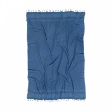 Плед-накидка Barine - Stone Throw denim синій 140x170