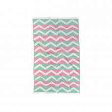 Рушник Barine Pestemal - Ups and Downs 90x160 pink green