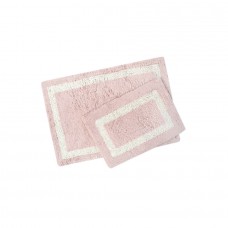 Набір килимків Irya - Liberte pembe рожевий 60x90+40x60