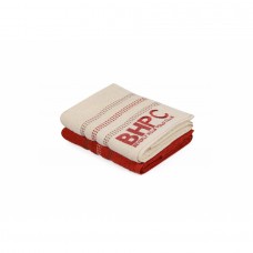 Набір рушників Beverly Hills Polo Club - 355BHP1267 Botanik Brick Red, Cream 50x90