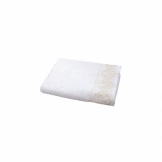 Рушник бамбуковий Maxstyle - Damask білий 50x90