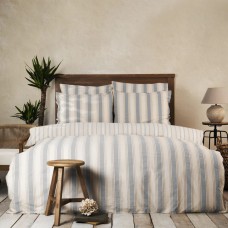 Постельное белье Karaca Home - Naturel Line Jerardo indigo индиго евро (svt-2000022316859)