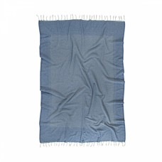 Плед-накидка Barine - Tan Throw denim синій 125x180