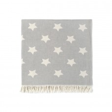 Полотенце Lotus Home Pestemal - Star 90*160 grey серый (svt-2000022322171)
