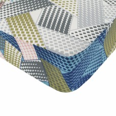 Простирадло Iris Home ранфорс - Mosaic 140x200+25 на резинці